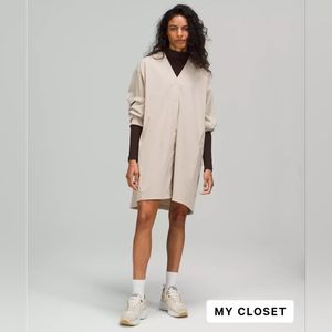 Lululemon WovenAir Button Front Dress